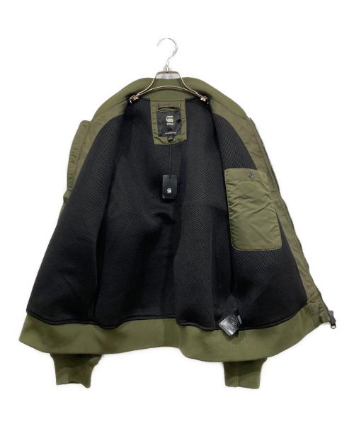 G-STAR RAW（ジースターロゥ）G-STAR RAW (ジースターロゥ) フライトボンバージャケット / GA-1 Bomber Jacket グリーン サイズ:XLの古着・服飾アイテム