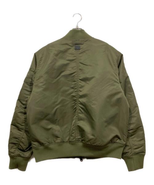 G-STAR RAW（ジースターロゥ）G-STAR RAW (ジースターロゥ) フライトボンバージャケット / GA-1 Bomber Jacket グリーン サイズ:XLの古着・服飾アイテム