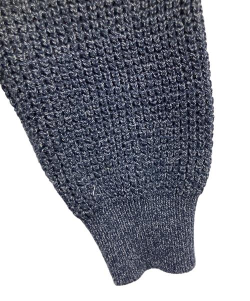 LACOSTE（ラコステ）LACOSTE (ラコステ) ヘザーカラーリングワッフルニット ネイビー サイズ:XSの古着・服飾アイテム