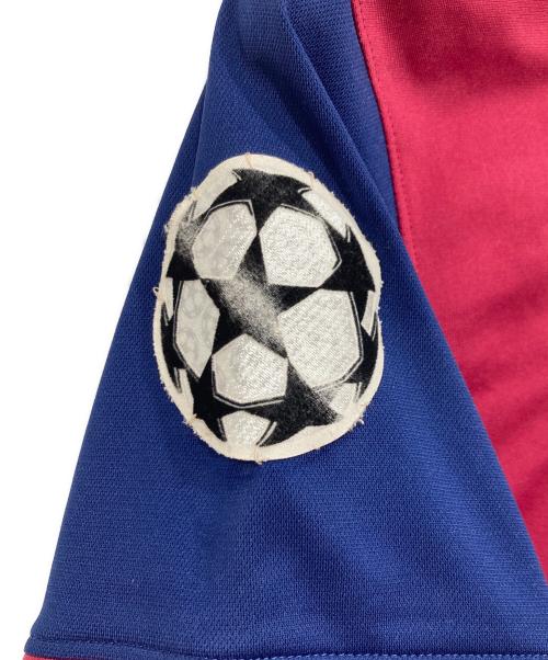 NIKE（ナイキ）NIKE (ナイキ) Barcelona 2014/15 Home Shirt / 610594-411 レッド×ネイビー サイズ:Mの古着・服飾アイテム