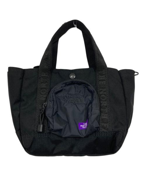 THE NORTHFACE PURPLELABEL（ザ・ノースフェイス パープルレーベル）THE NORTHFACE PURPLELABEL (ザ・ノースフェイス パープルレーベル) Nylon Shoulder Tote Bag ブラックの古着・服飾アイテム