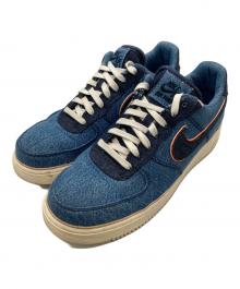 NIKE×3×1（ナイキ×スリーバイワン）の古着「ローカットスニーカー / Force 1 Low Denim Pack」｜ブルー