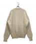 JIL SANDER (ジルサンダー) サイドスリットニット ホワイト サイズ:46：40000円