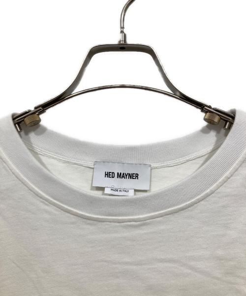 Hed Mayner（ヘド メイナー）Hed Mayner (ヘド メイナー) オーバーサイズTシャツ ホワイト サイズ:Sの古着・服飾アイテム