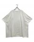 Hed Mayner (ヘド メイナー) オーバーサイズTシャツ ホワイト サイズ:S：12000円