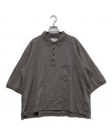 ANCELLM（アンセルム）の古着「ポロシャツ / S/S POLO SHIRT」｜グレー