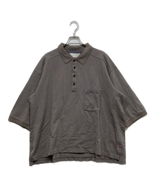 ANCELLM（アンセルム）ANCELLM (アンセルム) ポロシャツ / S/S POLO SHIRT グレー サイズ:Mの古着・服飾アイテム