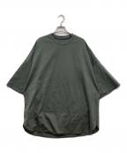 VU/vuyヴウ ヴウワイ）の古着「スムースコットンカットソー」｜グリーン