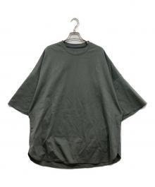 VU/vuy（ヴウ ヴウワイ）の古着「スムースコットンカットソー」｜グリーン