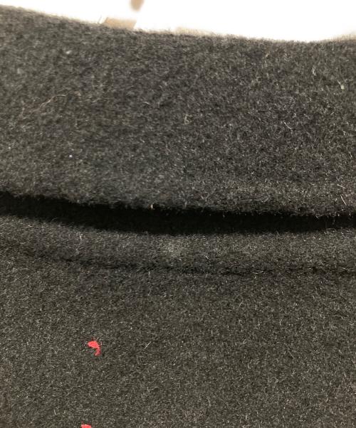 barbell object（バーベルオブジェクト）barbell object (バーベルオブジェクト) ダブルフェイスリバーウールコート / r/w off coat ブラック サイズ:2の古着・服飾アイテム