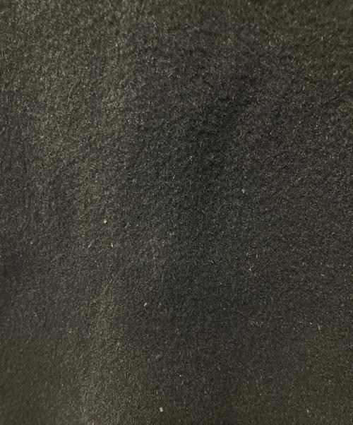 barbell object（バーベルオブジェクト）barbell object (バーベルオブジェクト) ダブルフェイスリバーウールコート / r/w off coat ブラック サイズ:2の古着・服飾アイテム