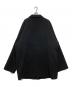 barbell object (バーベルオブジェクト) ダブルフェイスリバーウールコート / r/w off coat ブラック サイズ:2：40000円