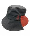 ）の古着「アシンメトリーバケットハット / ASYMMETRIC BUCKET HAT」｜レッド×ブラック