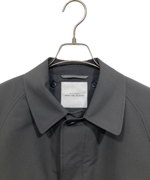 green label relaxing（グリーンレーベルリラクシング）green label relaxing (グリーンレーベルリラクシング) ライナー付ステンカラーコート / A＋Pミノテックツイル 2WAY ステンカラーコート グレー サイズ:Mの古着・服飾アイテム