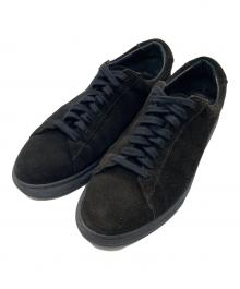 PIEVE（ピエーヴェ）の古着「スウェードローカットスニーカー」｜ブラック