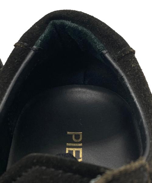 PIEVE（ピエーヴェ）PIEVE (ピエーヴェ) スウェードローカットスニーカー ブラック サイズ:40の古着・服飾アイテム