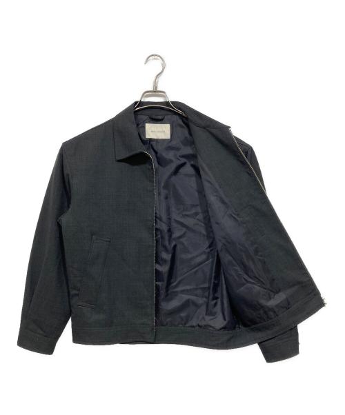 nano・universe（ナノ・ユニバース）nano・universe (ナノ・ユニバース) カルゼハリントンジャケット グレー サイズ:Mの古着・服飾アイテム