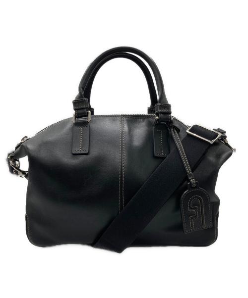 FURLA（フルラ）FURLA (フルラ) 2WAYショルダーバッグ / MAN SIRIO トートバッグ M ブラックの古着・服飾アイテム