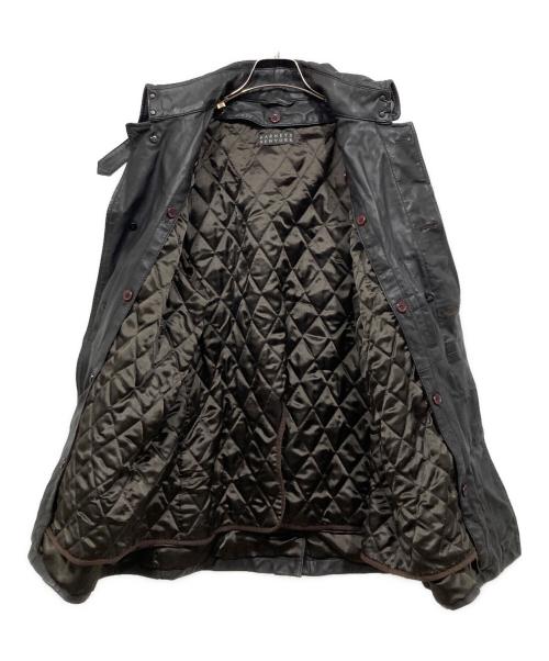 BARNEYS NEWYORK（バーニーズ・ニューヨーク）BARNEYS NEWYORK (バーニーズ・ニューヨーク) ライナー付きラムレザージャケット ダークブラウン サイズ:Lの古着・服飾アイテム