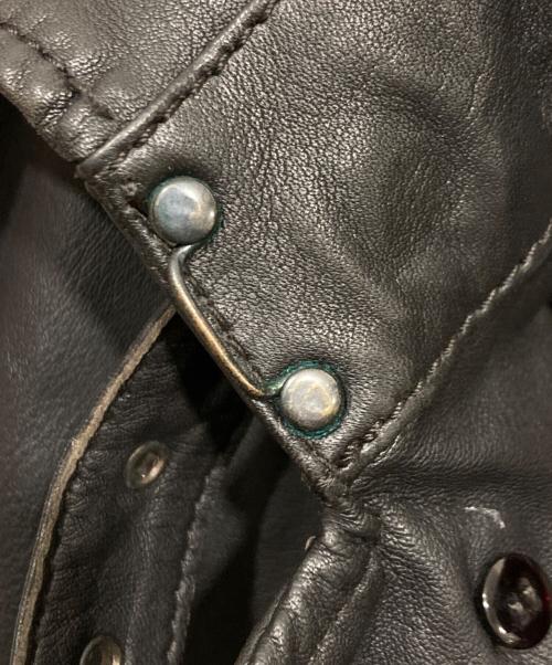 BARNEYS NEWYORK（バーニーズ・ニューヨーク）BARNEYS NEWYORK (バーニーズ・ニューヨーク) ライナー付きラムレザージャケット ダークブラウン サイズ:Lの古着・服飾アイテム