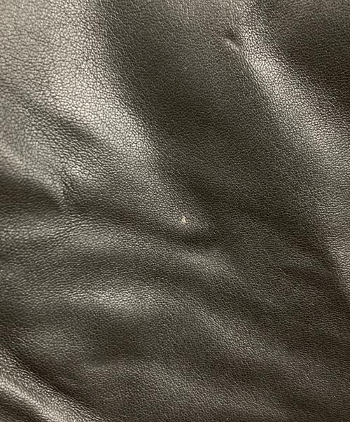 BARNEYS NEWYORK（バーニーズ・ニューヨーク）BARNEYS NEWYORK (バーニーズ・ニューヨーク) ライナー付きラムレザージャケット ダークブラウン サイズ:Lの古着・服飾アイテム