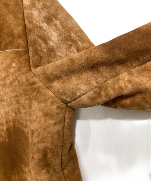 Band of Outsiders（バンドオブアウトサダーズ）Band of Outsiders (バンドオブアウトサダーズ) ムートンジャケット ブラウン サイズ:US　3の古着・服飾アイテム