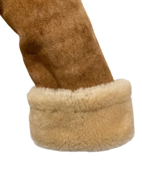 Band of Outsiders（バンドオブアウトサダーズ）Band of Outsiders (バンドオブアウトサダーズ) ムートンジャケット ブラウン サイズ:US　3の古着・服飾アイテム