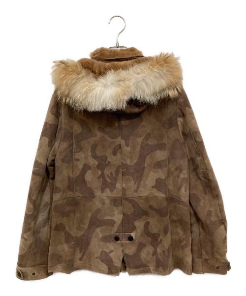 DROMe（ドローム）DROMe (ドローム) レザージャケット ブラウン サイズ:XSの古着・服飾アイテム