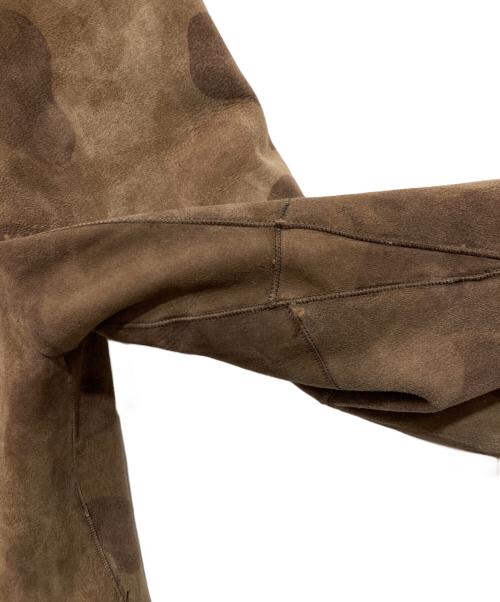 DROMe（ドローム）DROMe (ドローム) レザージャケット ブラウン サイズ:XSの古着・服飾アイテム