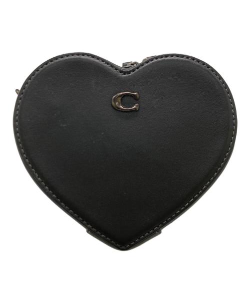 COACH（コーチ）COACH (コーチ) ハート クロスボディ 14/ショルダーバッグ ブラックの古着・服飾アイテム