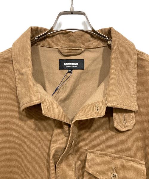 MODMNT（モドメント）MODMNT (モドメント) Corduroy Utility CPO Shirt/コーデュロイ ベージュ サイズ:XLの古着・服飾アイテム