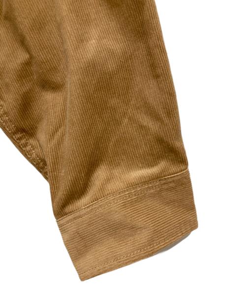 MODMNT（モドメント）MODMNT (モドメント) Corduroy Utility CPO Shirt/コーデュロイ ベージュ サイズ:XLの古着・服飾アイテム