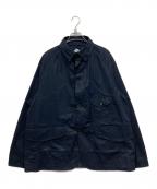THE CORONA UTILITYコロナユーティリティ）の古着「GAME JACKET High Density Chambray Gabardine」｜ネイビー