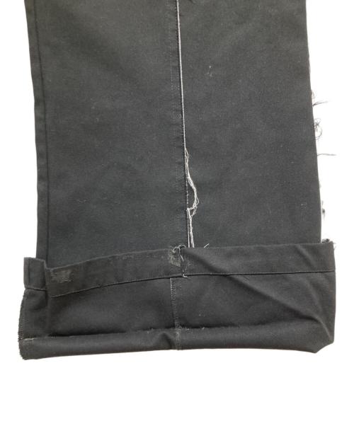 seyto（セイト）seyto (セイト) ダメージラインフレアパンツ ブラック サイズ:3の古着・服飾アイテム