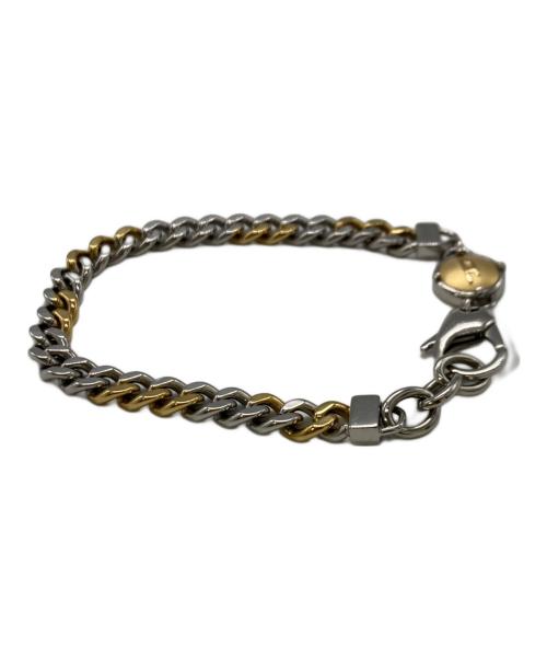 DIESEL（ディーゼル）DIESEL (ディーゼル) チェーンブレスレット シルバーの古着・服飾アイテム