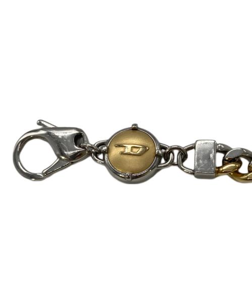 DIESEL（ディーゼル）DIESEL (ディーゼル) チェーンブレスレット シルバーの古着・服飾アイテム