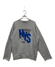 Hysteric Glamour（ヒステリックグラマー）の古着「NEVER TOO LATE スウェット」｜グレー