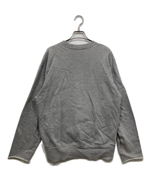 Hysteric Glamour（ヒステリックグラマー）Hysteric Glamour (ヒステリックグラマー) NEVER TOO LATE スウェット グレー サイズ:Ｍの古着・服飾アイテム