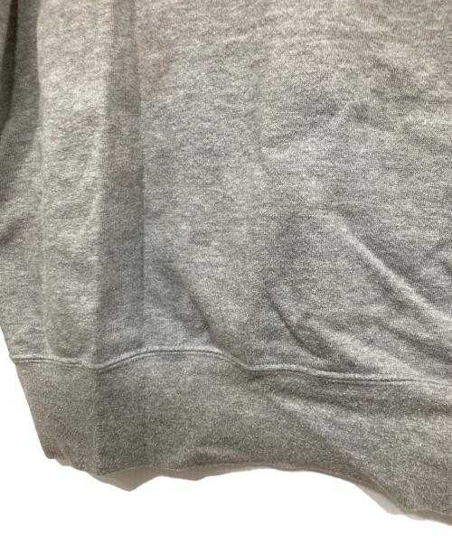 Hysteric Glamour（ヒステリックグラマー）Hysteric Glamour (ヒステリックグラマー) NEVER TOO LATE スウェット グレー サイズ:Ｍの古着・服飾アイテム