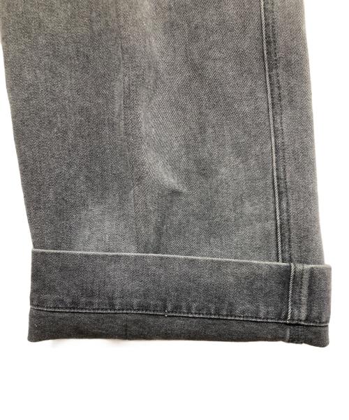 PUBLIC TOKYO（パブリックトウキョウ）PUBLIC TOKYO (パブリックトウキョウ) エバーク リースデニムタックスラックス グレー サイズ:1の古着・服飾アイテム