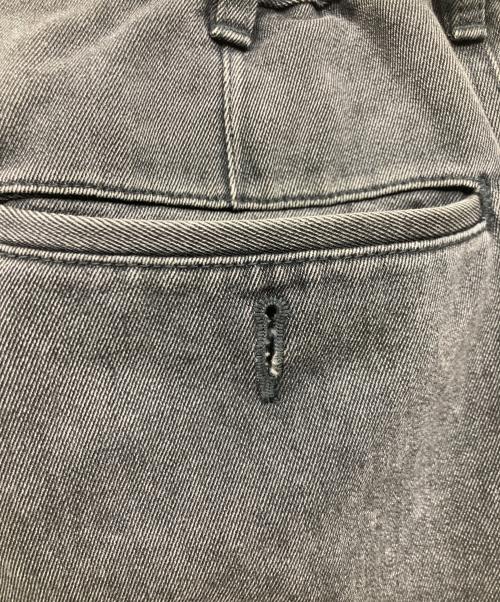 PUBLIC TOKYO（パブリックトウキョウ）PUBLIC TOKYO (パブリックトウキョウ) エバーク リースデニムタックスラックス グレー サイズ:1の古着・服飾アイテム