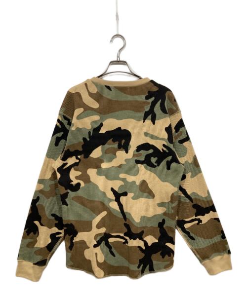 JOURNAL STANDARD（ジャーナルスタンダード）JOURNAL STANDARD (ジャーナルスタンダード) TCサーマル ロンT/カモフラ ベージュ サイズ:Lの古着・服飾アイテム