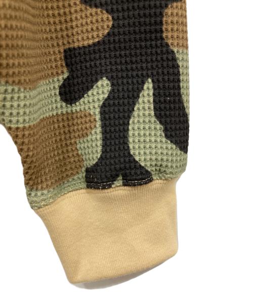 JOURNAL STANDARD（ジャーナルスタンダード）JOURNAL STANDARD (ジャーナルスタンダード) TCサーマル ロンT/カモフラ ベージュ サイズ:Lの古着・服飾アイテム