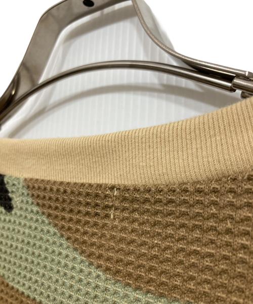 JOURNAL STANDARD（ジャーナルスタンダード）JOURNAL STANDARD (ジャーナルスタンダード) TCサーマル ロンT/カモフラ ベージュ サイズ:Lの古着・服飾アイテム