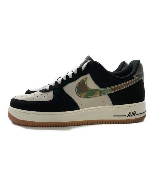 NIKE（ナイキ）NIKE (ナイキ) AIR FORCE 1 LOW RETRO WHITE/BLACK-GUM MED BROWN-SUMMIT WHITE グリーン サイズ:26.5㎝の古着・服飾アイテム