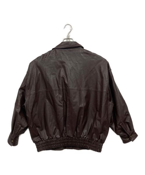 FREAK'S STORE（フリークスストア）FREAK'S STORE (フリークスストア) フェイクレザージャケット ブラウン サイズ:Fの古着・服飾アイテム