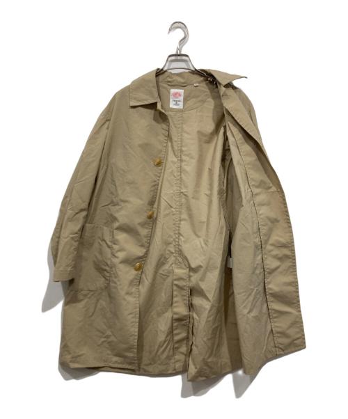 DANTON（ダントン）DANTON (ダントン) ステンカラーコート ベージュ サイズ:UK34の古着・服飾アイテム