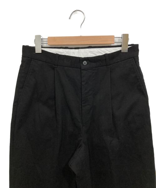 STEVEN ALAN（スティーブンアラン）STEVEN ALAN (スティーブンアラン) コットンスラックス ブラック サイズ:Ｌ　の古着・服飾アイテム