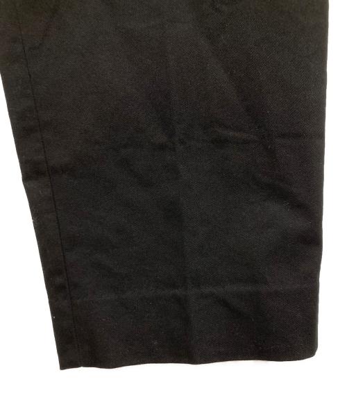 STEVEN ALAN（スティーブンアラン）STEVEN ALAN (スティーブンアラン) コットンスラックス ブラック サイズ:Ｌ　の古着・服飾アイテム