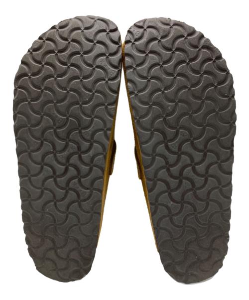 BIRKENSTOCK（ビルケンシュトック）BIRKENSTOCK スウェードサンダル / ボストン / Boston SFB Suede ボストン ソフトフットベッド スウェード サンダル コンフォート コルク Narrow width ナロー幅 1009543 （ブラウン）の古着・服飾アイテム
